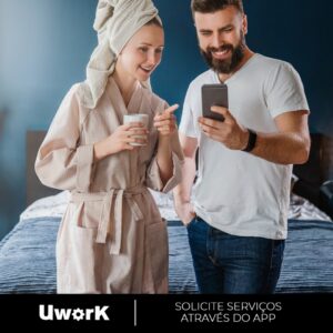 Como funciona o aplicativo UworK – Contratando um serviço